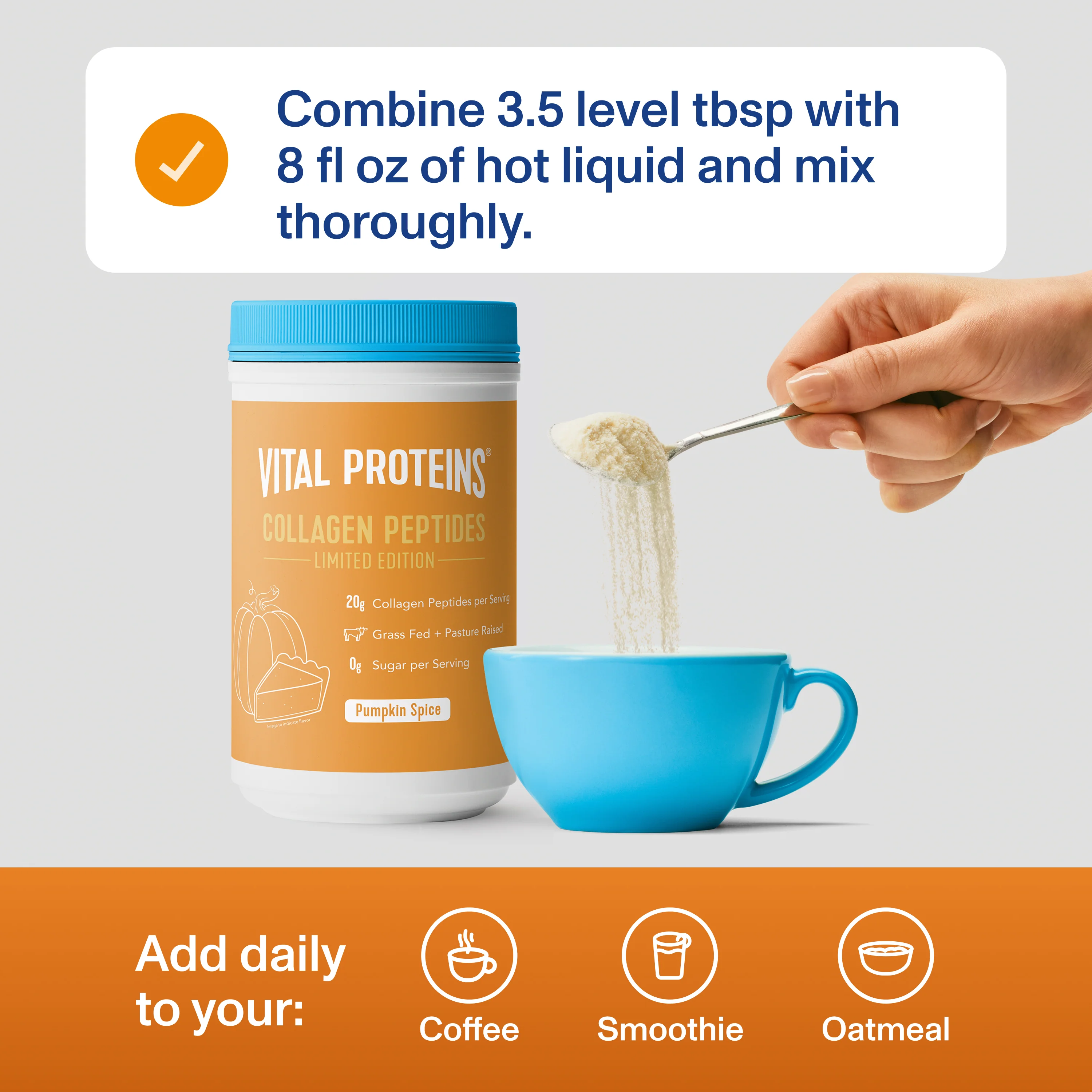 Pumpkin Spice Collagen Peptides - Image 4